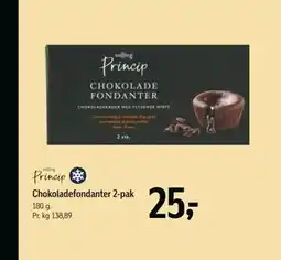 Føtex Chokoladefondanter 2-pak tilbud