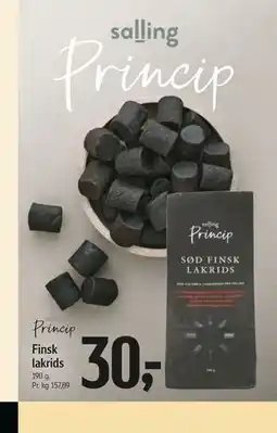 Føtex Finsk lakrids tilbud
