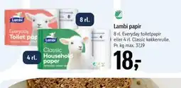 Føtex Lambi papir tilbud