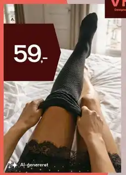 Føtex Termostrømpebukser med rib tilbud