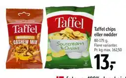 Føtex Taffel chips eller nødder tilbud
