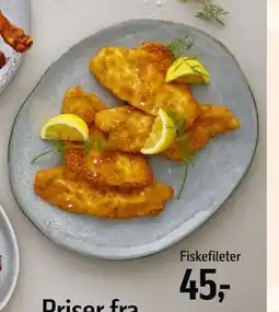 Føtex Fiskefileter tilbud