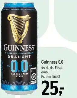 Føtex Guinness 0,0 tilbud