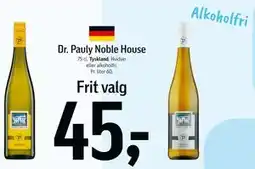 Føtex Dr. Pauly Noble House tilbud