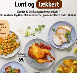 Føtex Grillkylling med barbecue tilbud