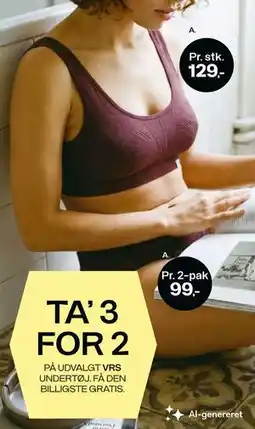 Føtex Udvalgt VRS undertøj tilbud