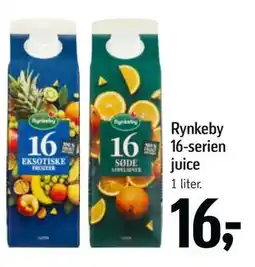 Føtex Rynkeby 16-serien juice tilbud