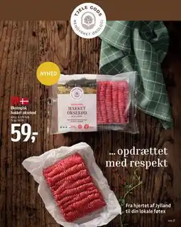 Føtex Økologisk hakket oksekød tilbud