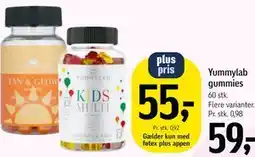 Føtex Yummylab gummies tilbud