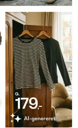 Føtex T-shirt med lange ærmer tilbud