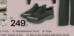 Føtex Slip on sko til dame eller herre tilbud