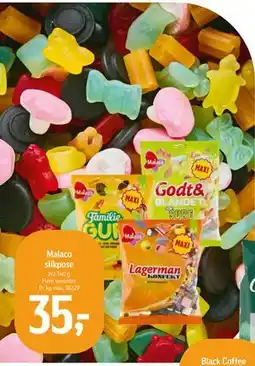 Føtex Malaco slikpose tilbud