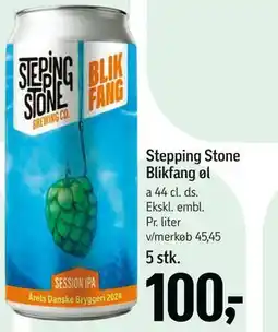 Føtex Stepping Stone Blikfang øl tilbud