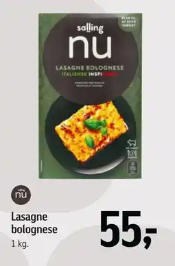Føtex Lasagne bolognese tilbud