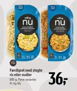 Føtex Færdigret med stegte ris eller nudler tilbud