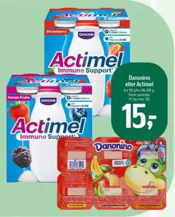 Føtex Danonino eller Actimel tilbud