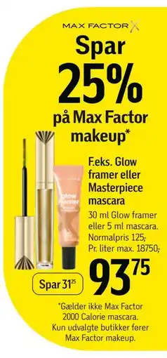 Føtex Spar 25% på Max Factor makeup tilbud