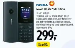 Føtex Nokia 110 4G 2nd Edition tilbud