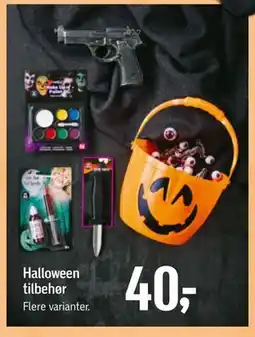 Føtex Halloween tilbehør tilbud