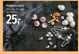 Føtex Halloween pynt tilbud