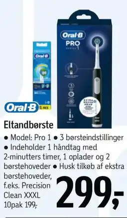 Føtex Oral-B Eltandbørste tilbud