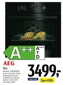 Føtex AEG Ovn tilbud