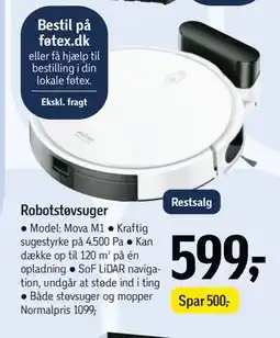 Føtex Robotstøvsuger tilbud