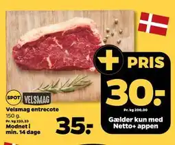 Netto Velsmag entrecote tilbud