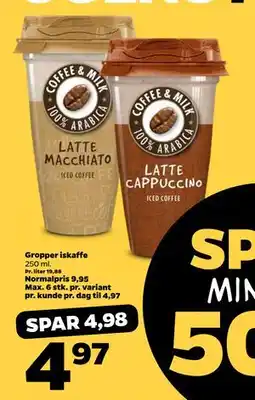 Netto Gropper iskaffe tilbud