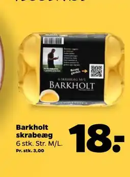 Netto Barkholt skrabeæg tilbud