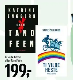 Føtex Ti vilde heste eller Tandfeen tilbud