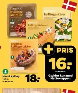 Netto Næmt kylling tilbud