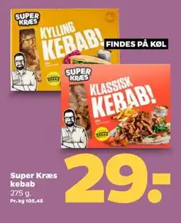 Netto Super Kræs kebab tilbud