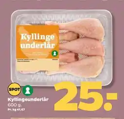Netto Kyllingeunderlår tilbud