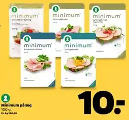 Netto Minimum pålæg tilbud