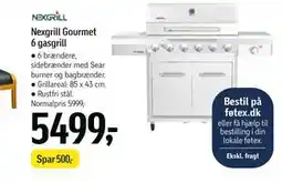 Føtex Nexgrill Gourmet 6 gasgrill tilbud