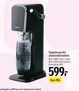 Føtex Sodastream Art sodavandsmaskine tilbud