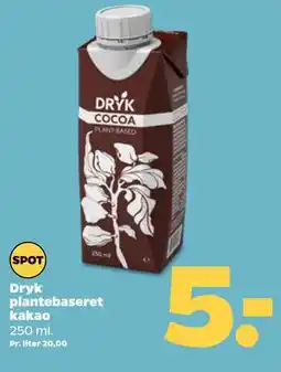 Netto Dryk plantebaseret kakao tilbud
