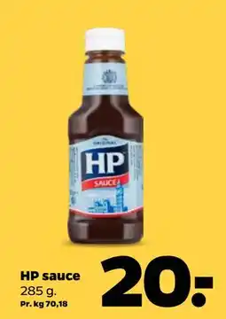 Netto HP sauce tilbud
