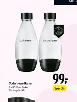 Føtex Sodastream flasker tilbud