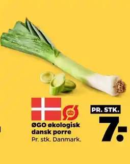 Netto ØGO økologisk dansk porre tilbud