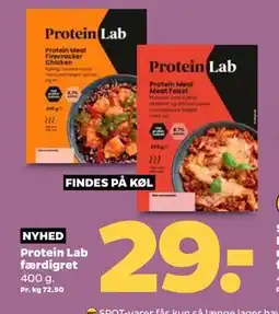 Netto Protein Lab færdigret tilbud