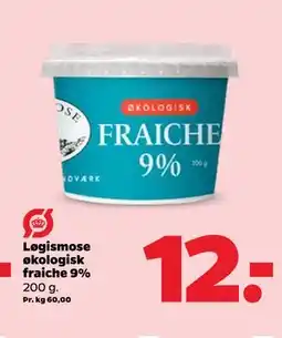 Netto Løgismose økologisk fraiche 9% tilbud