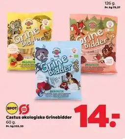 Netto Castus økologiske Grinebidder tilbud