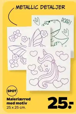 Netto Malerlærred med motiv tilbud