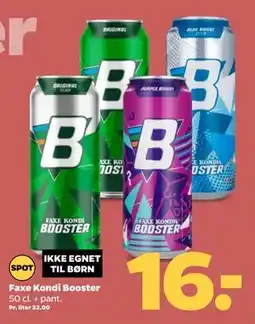 Netto Faxe Kondi Booster tilbud