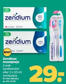 Netto Zendium mundpleje tilbud