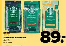 Netto Starbucks helbønner tilbud