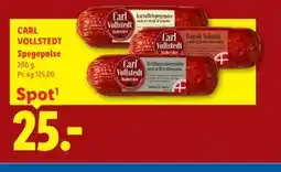 Lidl CARL VOLLSTEDT tilbud