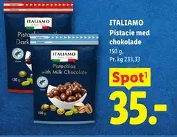Lidl ITALIAMO Pistacie med chokolade tilbud